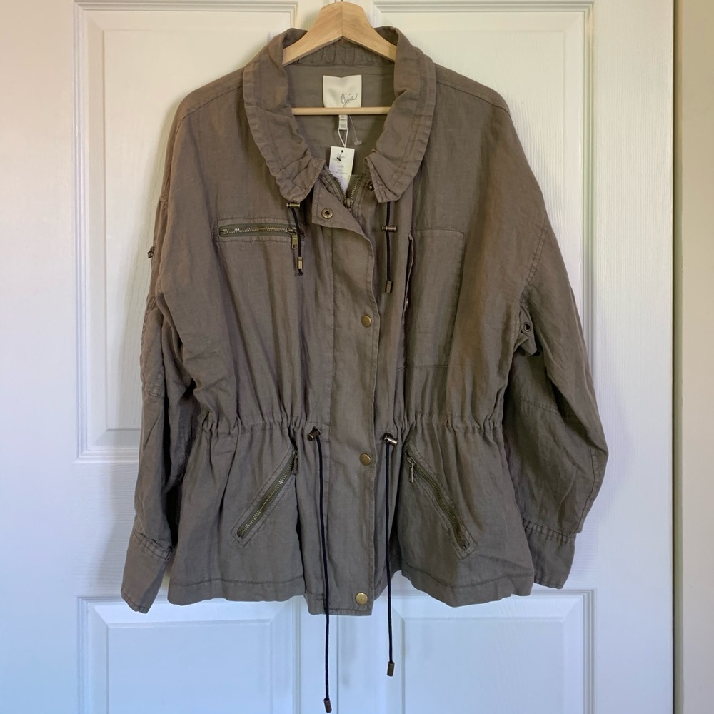 Joie Utility Jacket in Olive